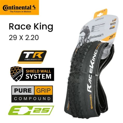 Continental Race King Mtb Pneu Polegadas Tr Pneu Tubeless X