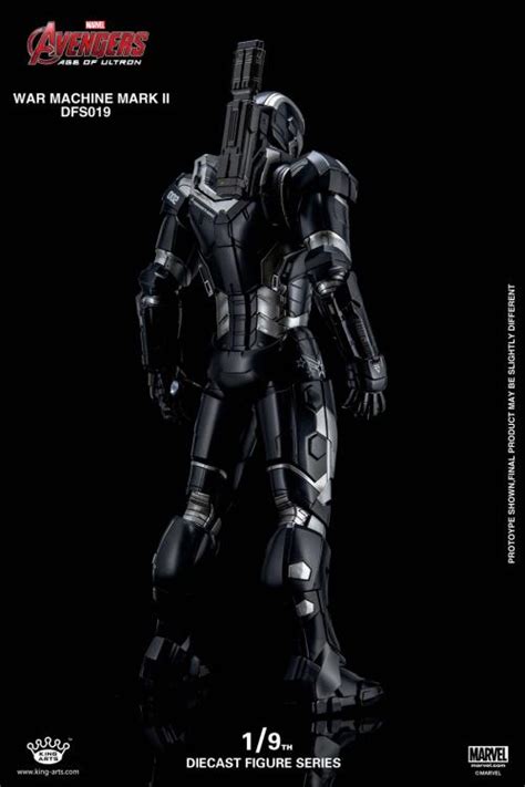 Avengers Age Of Ultron 19 Scale Diecast Figure War Machine Mark Ii