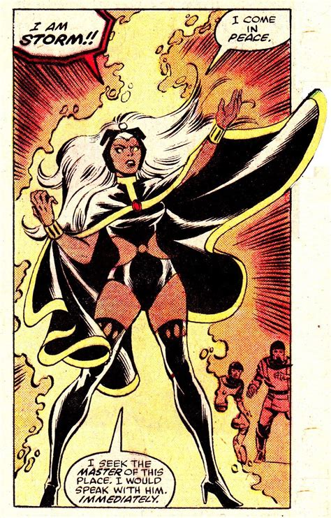 Storm Uncanny X Men May Art By Dave Cockrum Pencils