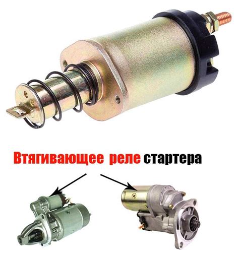 Втягивающее реле стартера ваз, устройство втягивающего реле, как ...
