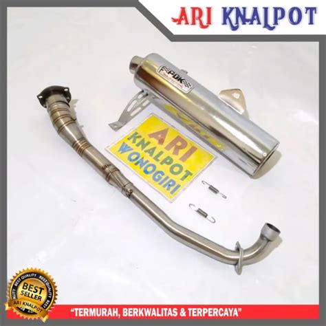 KNALPOT TSUKIGI BEBEK GTX Jupiter Z Vega Supra C70 Astrea Grand Revo