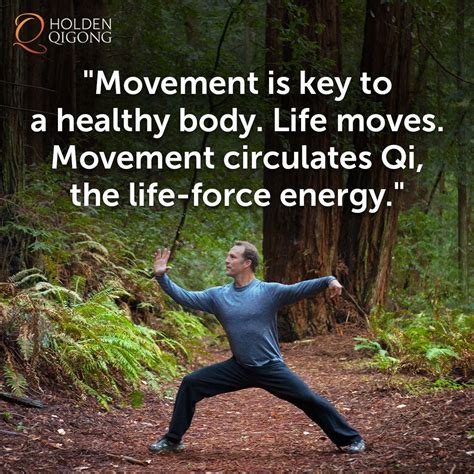 The Qi Gong Saying Flowing Water Doesnt Get Stagnant Directly