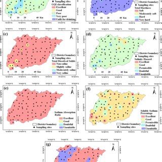 Spatial Distribution Of Suitable Groundwater For A Drinking Using