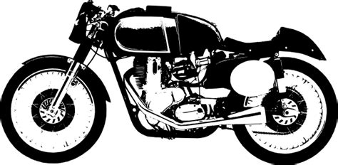 vintage motorcycle clipart - Clip Art Library