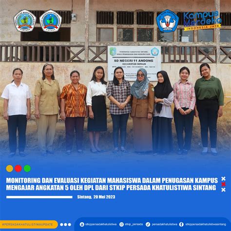 Monitoring Dan Evaluasi Kegiatan Mahasiswa Dalam Penugasan Kampus