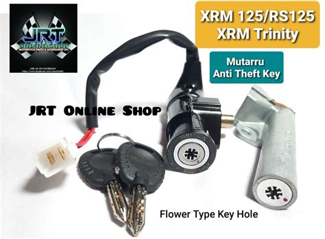 Xrm Mutarru Anti Theft Ignition Key Lazada Ph