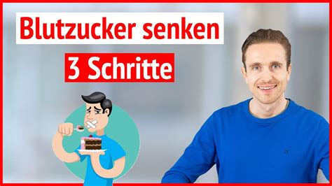 Schritte Wie Du Den Blutzucker Senken Kannst Youtube