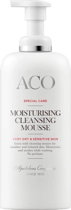 Köp ACO Special Care Moisturising Cleansing Mousse oparfymerad 300 ml