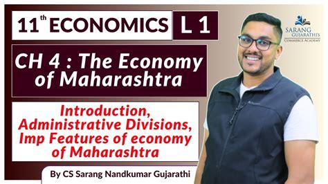 Class 11 Economics Chapter 4 The Economy Of Maharashtra By Sarang