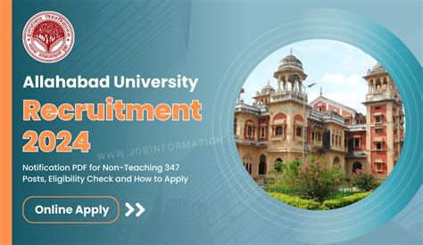 Allahabad University Recruitment 2024