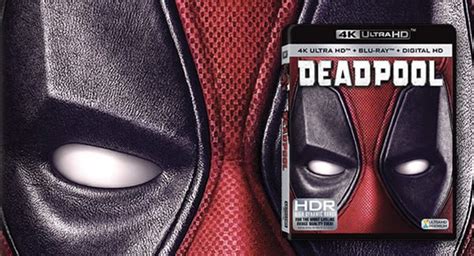 Deadpool 4k Blu Ray Banner