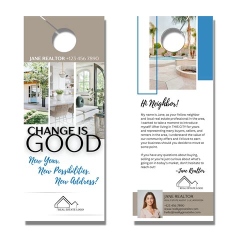 Designs: Real Estate Door Hangers - Print Marketing Cafe