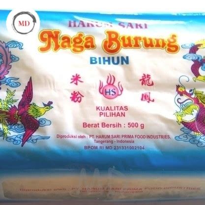 Jual Grosir Bihun Naga Burung Harum Sari Gr Bihun Beras Bungkus