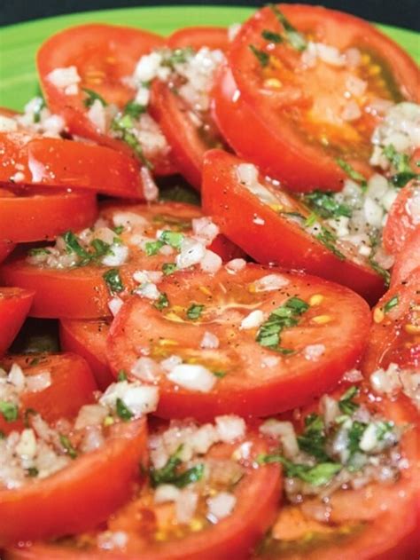 Sliced Tomato Salad