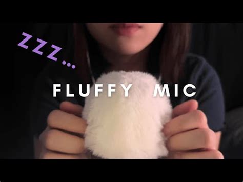 Asmr Fluffy Mic Fluffy Gloves Brain Massage Sleepy Study