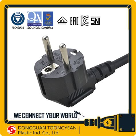 Europe Vde Approval Eu A V Ac Power Cord Schuko Plug Power Cord