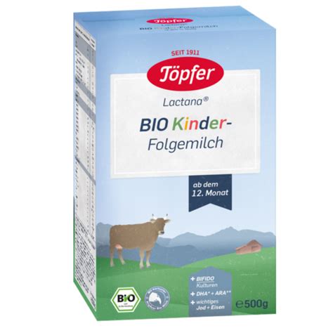 Formula De Lapte Praf Bio Kinder 12 Luni 500 Gr Topfer