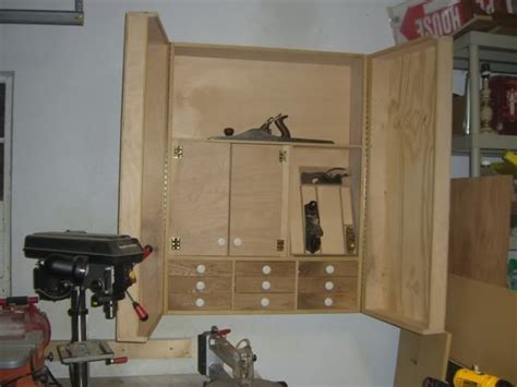 Wall Hanging Tool Cabinet | Wood Insights