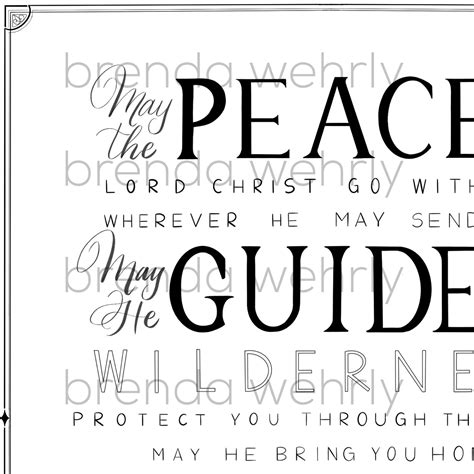 Benediction Book of Common Prayer Quote Digital Print - Etsy