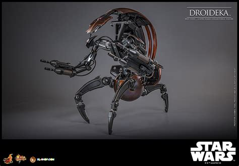 Hot Toys MMS755 Star Wars The Phantom Menace 1 6th Scale Droideka Collectible Figure Ship