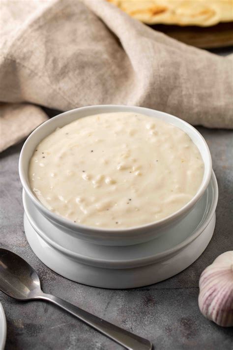 Creamy Garlic Pizza Sauce Recipe Lifestyle Of A Foodie