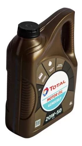 Aceite Total Motor Oil Genecelf W Mineral Litros En Venta En