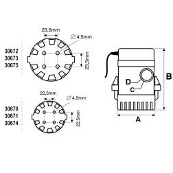 Submersible Automatic Bilge Pump