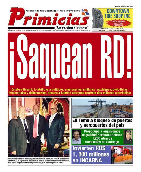 Primicias 1146 by Primicias Periodico - Issuu