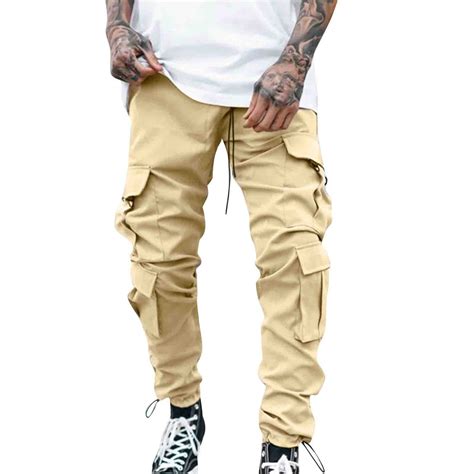 YiHWEI Trendy 2024 Men S Cargo Pants Relaxed Fit Stretch Hiking Men All