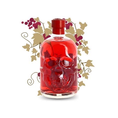 Absinthe Chili Red Head Skull Cl