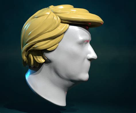 ArtStation - Trump Hair Hairstyle | Resources