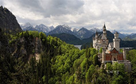 Château De Neuschwanstein Bavière Allemagne 1920x1200 Fond Décran