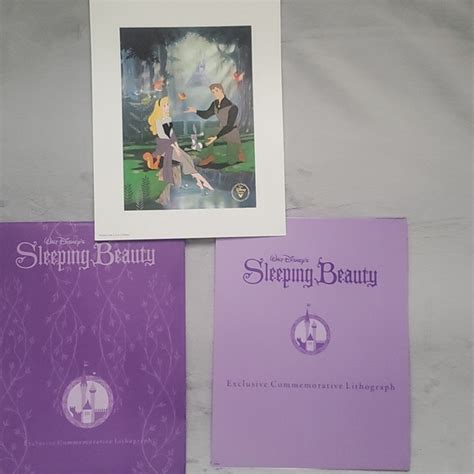 Disney Art Walt Disney Sleeping Beauty Exclusive Commemorative