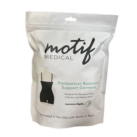 MOTIF MEDICAL POSTPARTUM Recovery Support Garment Nude Large New