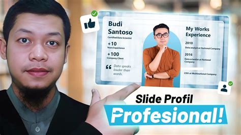 Cara Membuat Slide Profil yang Profesional dan Keren di PowerPoint (PPT ...