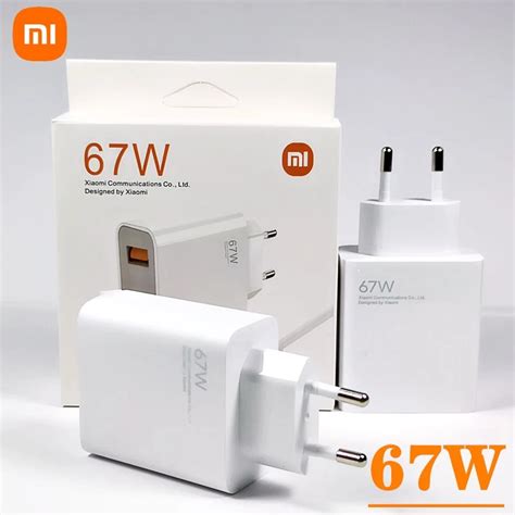 Carregador Xiaomi W Cabo De Dados Turbo Original Ue A Adequado Para