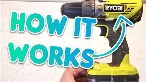 How To Use Your Ryobi Drill Like A Pro Ryobi Drill Settings YouTube