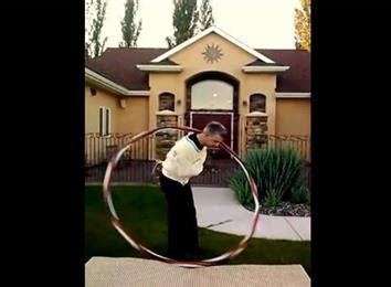 Fastest Straitjacket Escape While Hula Hooping World Record Brad Byers