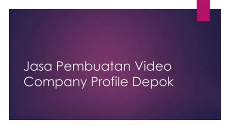 PPT 0813 1837 8571 Jasa Editing Video Jasa Pembuatan Video