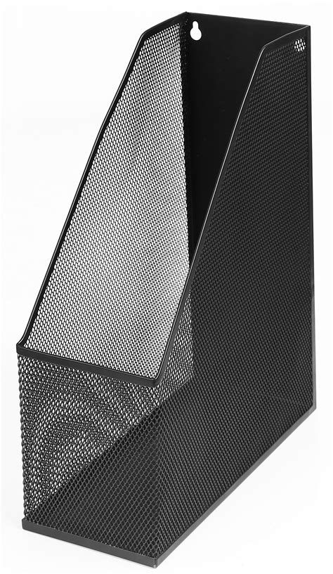 Ybm Home Black Mesh Steel Extra Wide Wall Mount Hanging Desktop Letter