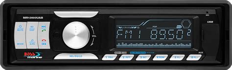 Boss Audio Mr Uab Marine Single Din Mech Less Receiver Bluetooth