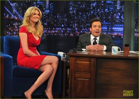 Kate Upton Red Hot Fallon Appearance Photo 2820787 Jimmy Fallon Kate Upton Photos Just