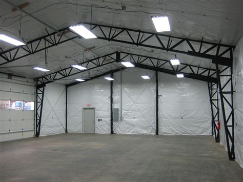 Vaulted Clearspan Truss Web Steel Buildings Northwest Llc