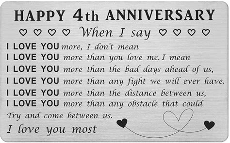 4th Anniversary Quotes For Girlfriend - Bibi Marita