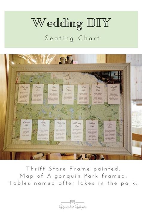 Wedding Seating Chart Idea Rustic Wedding | Seating chart wedding ...