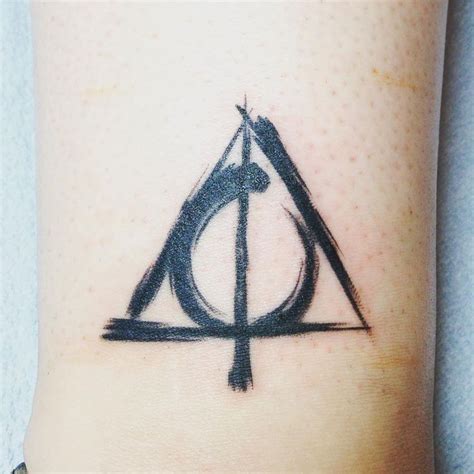 Deathly Hallows Tattoo Designs, Ideas and Meaning - Tattoos For You