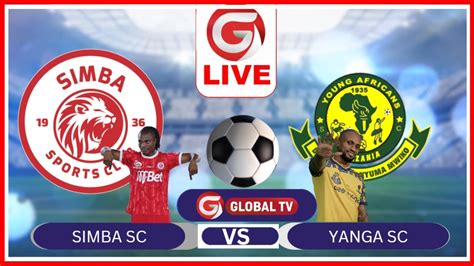 Live Simba Sc Vs Yanga Sc Mechi Ya Ngao Ya Jamii