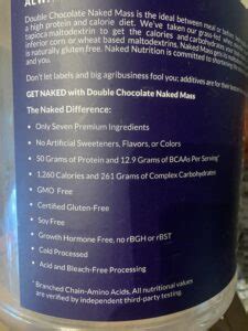 Is Naked Nutrition S Naked Mass The Cleanest Mass Gainer