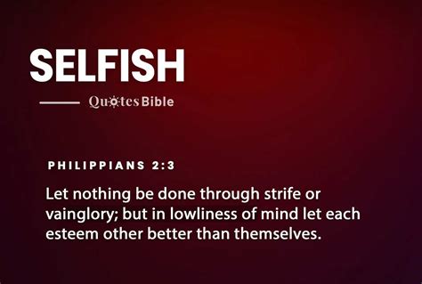 Selfish Verses From The Bible — Embracing Self-Care: Finding ...