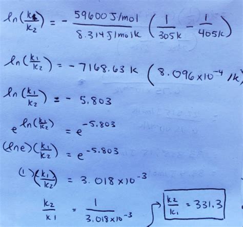 16+ Arrhenius Equation Calculator - NahdeanGayle